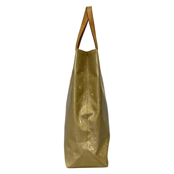 LOUIS VUITTON Reade MM Soft Beige Monogram Vernis - Handbag 220-061225 - Picture 3 of 11